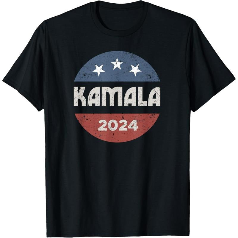 Kamala Harris 2024 For President Campaign T-Shirt made in usa Hoodie, Sweatshirt | GrindPrints.com