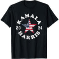 Kamala Harris 2024 President American Flag Vote Kamala T-Shirt Made in USAstyle{n002}2 Hoodie, Sweatshirt | GrindPrints.com