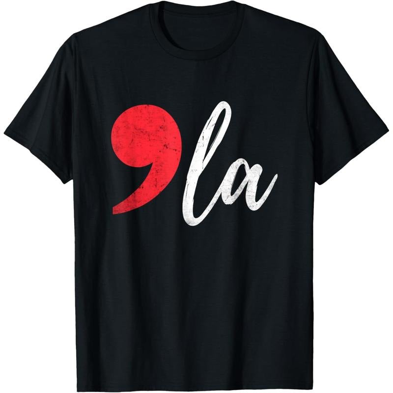 Kamala Harris 2024 President Comma La Funny T-Shirt made in usastyle{n002}2 Hoodie, Sweatshirt | GrindPrints.com