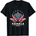 Kamala Harris 2024 Presidential Campaign American Lotus T-Shirt made in usa Hoodie, Sweatshirt | GrindPrints.com