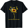 Kamala Harris 2024 Save democracy For the people Sunflower T-Shirt made in usa Hoodie, Sweatshirt | GrindPrints.com
