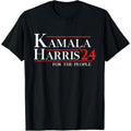 Kamala Harris 24 For The People T-Shirt made in usa Hoodie, Sweatshirt | GrindPrints.com