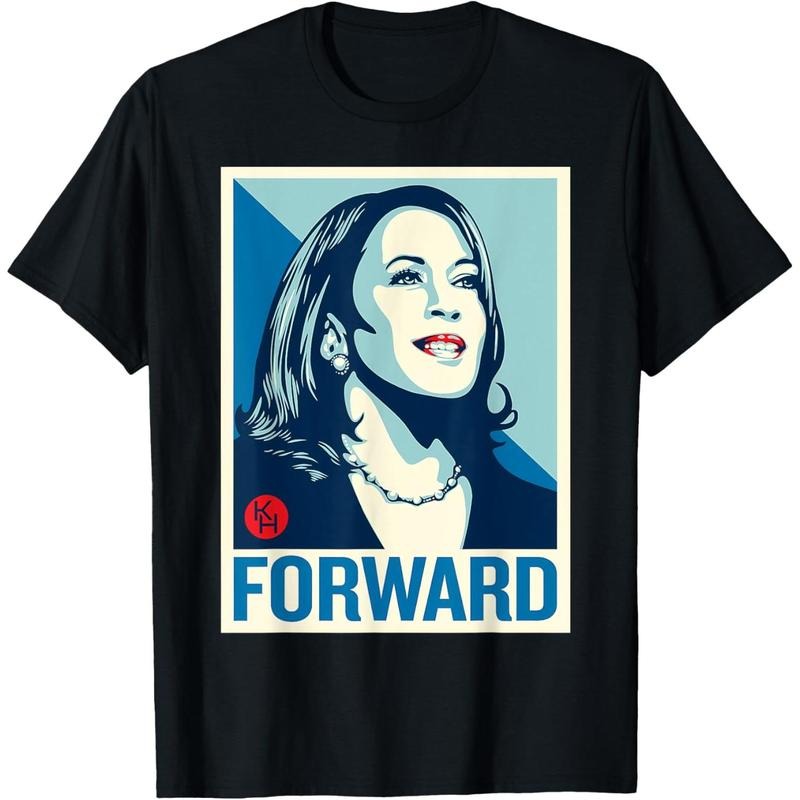 Kamala Harris Forward T-Shirt made in usa Hoodie, Sweatshirt | GrindPrints.com