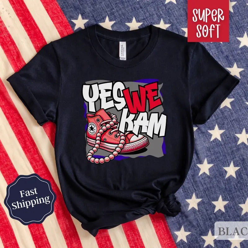 Kamala Harris Shirt, Election 2024 Shirt, Madam President Shirt, Chucks and Pearls, Women's Rights TShirt Hoodie, Sweatshirt