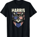 Kamala Harris for President 2024, Funny Cat Lady Graphic T-Shirt Hoodie, Sweatshirt | GrindPrints.com