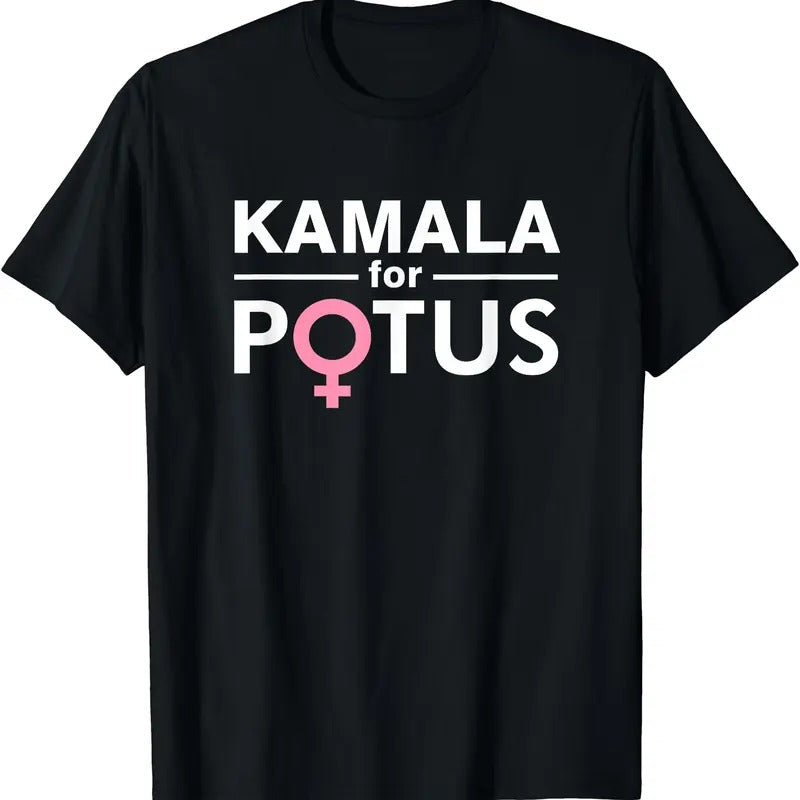 Kamala for POTUS Kamala Harris - The First Woman President T-Shirt Hoodie, Sweatshirt | GrindPrints.com