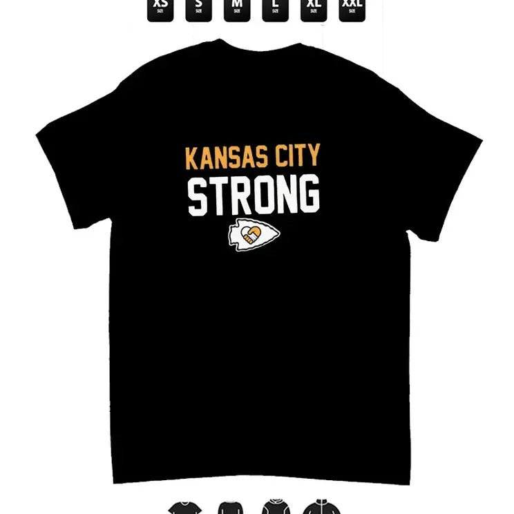 Kansas City Strong T-Shirt, Kc Strong Usa United States Unisex Tees, Gifts Hoodie, Sweatshirt | GrindPrints.com