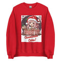 Kawaii Christmas Cake Holiday Sweatshirt | Cute Anime Christmas Design | Warm, Cozy and Comfy | Gift for Anime Lovers |...