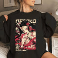 Kawaii DM Anime Girl Character Christmas Shirt Crewneck Hoodie Sweatshirt | GrindPrints.com