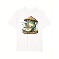 Kawaii Frog Ramen Anime Lover'S 100% Cotton Casual Round Neck & Made Usa T-Shirts, Hoodie, Sweatshirt