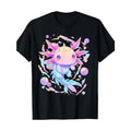Kawaii Pastel Goth Cute Pink Sparkles Axolotl Bubbles Made USA T-Shirts, Hoodie, Sweatshirt