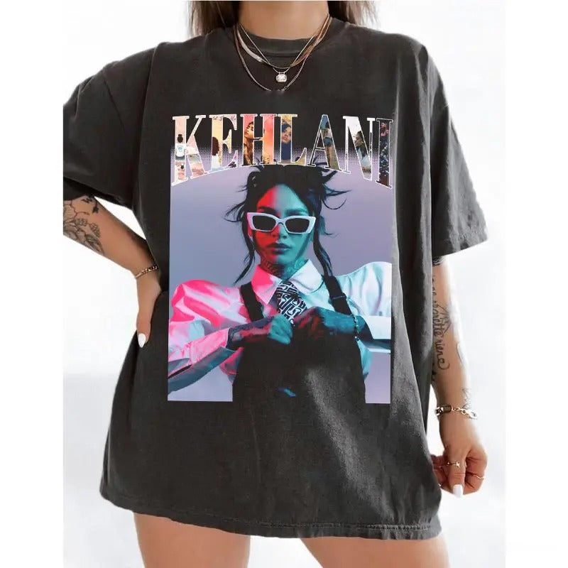 Kehlani Vintage Shirt, Full Albums Up Coming Tour Shirt, Kehlani 90s Rap Tee, Kehlani Crash World Tour Shirt, Gift For...