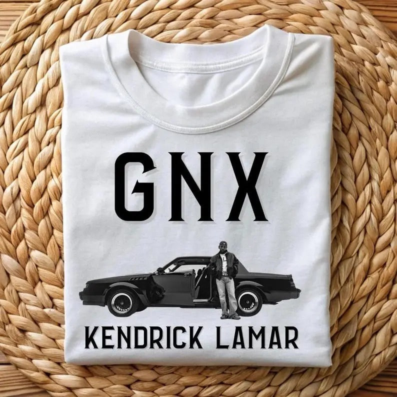 Kendrick Lamar GNX T-shirt, Hip Hop Album California Tee, Kdot Lamar GNX Tee For Fans Hoodie, Sweatshirt | GrindPrints.com