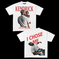 Kendrick Lamar I Chose Me Tee Retro Cotton T-Shirt Hoodie, Sweatshirt | GrindPrints.com