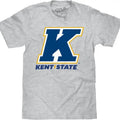 Kent State University Logo T-Shirt - Athletic Gray Heather Hoodie, Sweatshirt | GrindPrints.com