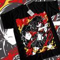 Kill la Kill Anime T-shirt & Sweatshirt, Ryuko Matoi Senketsu Waifu Graphic Tee, Anime Manga Lover Gifts Ball Cotton Hoodie