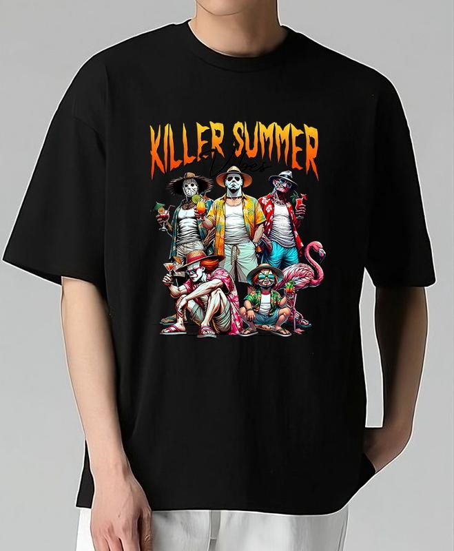 Killers Summer Vibes T-Shirt Cotton Comfort Street Style Great for On-the-Go Looks Hoodie, Sweatshirt | GrindPrints.com