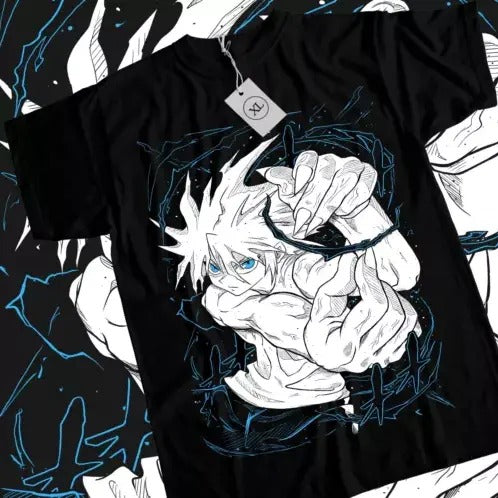 Killua T-shirt Gon Hisoka Hunter Meruem Zoldyck Girl Anime Black Shirt All Size Hoodie, Sweatshirt | GrindPrints.com
