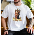King 2pac T Shirt, Iconic Shakur Tee, Rap Legend, Hip Hop 90s Shirt, Rapper Merch, Gift For Fan, Unisex Short Sleeve Tee...