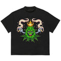 King Cannabis Bud Funny Marijuana T-Shirt Game Day Football Shirt Unique Design for Everyday Wear Hoodie, Sweatshirt