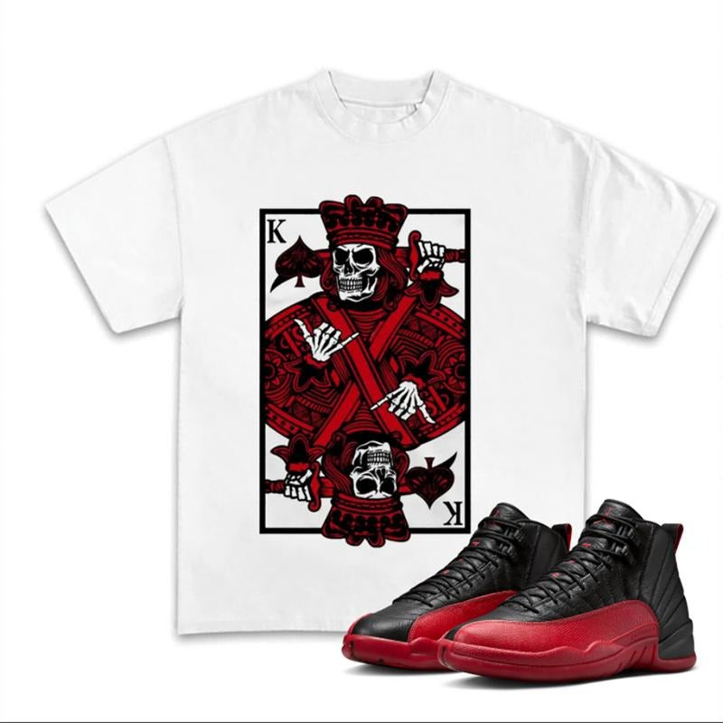 King Deth Match 12 Flu Game Sneakers Streetwear Cotton Y2K Fitted T-Shirts, Hoodie, Sweatshirt