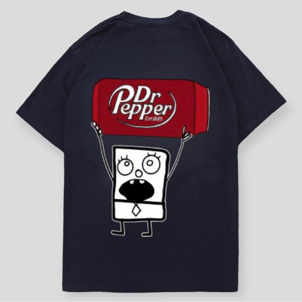 King Of Bevarages Dr Pepper Meme T-Shirt Premium T-shirt Graphic Unisex T-Shirt, For Men, For Women Hoodie, Sweatshirt