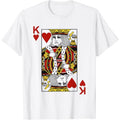 King Hearts Blackjack Cards Poker 21 K Made Usa T-Shirts, Hoodie, Sweatshirt