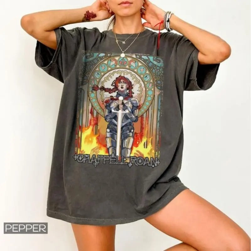 Knigght On Firree Ch4ppell Roan Dance Shirt Hoodie Sweatshirt, Chappell SHirt For Fan | GrindPrints.com