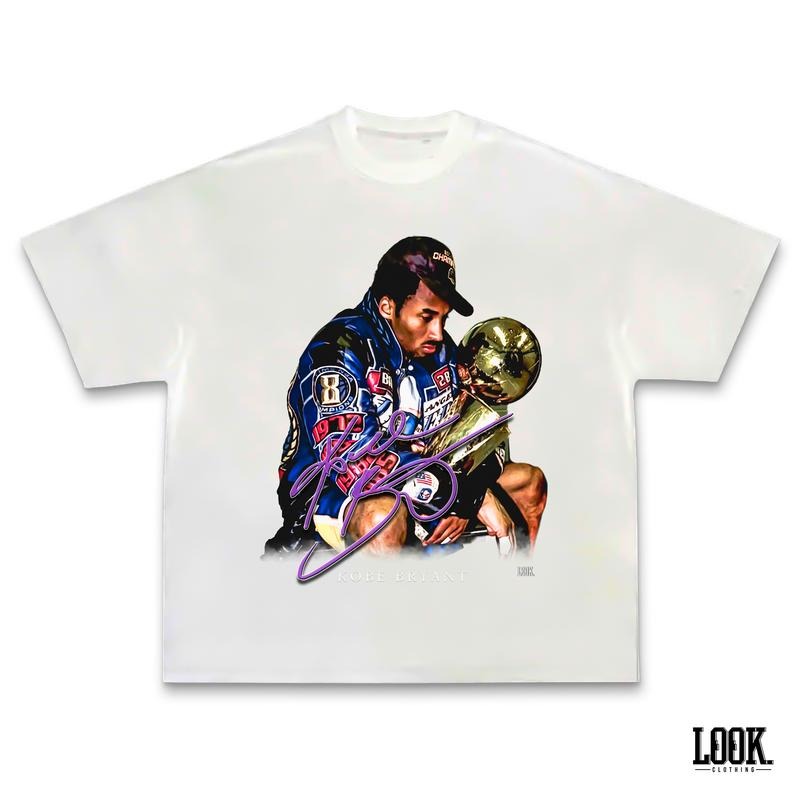 Kobe Bryant 'Chip' Graphic Tee | Vintage Tee Graphic T-Shirt Sweatshirt Hoodie | Sport Tee - Gift For Fan | GrindPrints.com