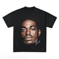 Kodakk Black Big face Iconic T-Shirt, Classic Rapper Graphic Tee Hoodie, Sweatshirt | GrindPrints.com