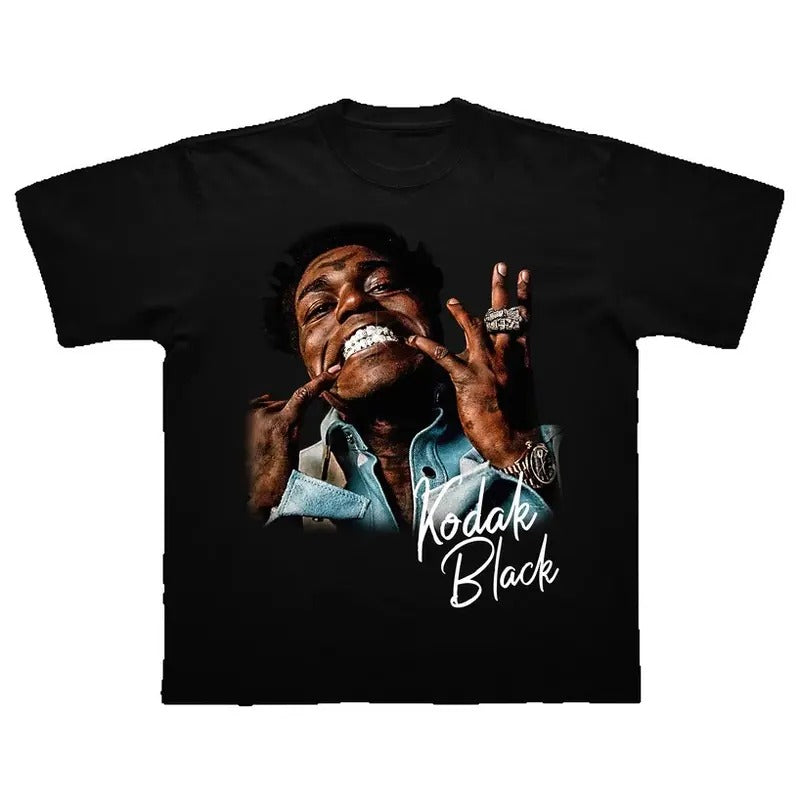 Kodakk Black Graphic Tee, Kodakk Black Hoodie, Sweatshirt | GrindPrints.com