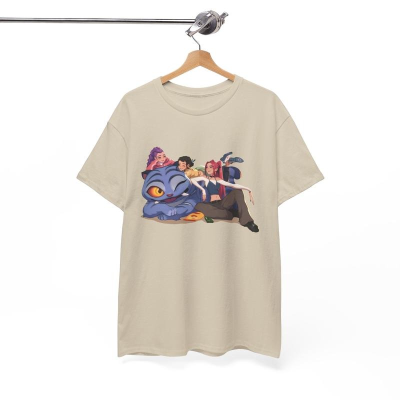 Kpop Demon Hunters Tiger T-shirt, Music Band Shirt, Kpop Lover Shirt, Gift For Kpop Fan Hoodie, Sweatshirt | GrindPrints.com
