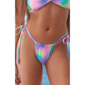 Kulani Kinis Women's Stardust Ruched Tie Side Thong Bikini Bottom T-Shirts, Hoodie, Sweatshirt | GrindPrints.com