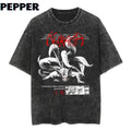 Kurama Vintage Tee Menswear Top Underwear Streetwear Hoodie, Sweatshirt | GrindPrints.com