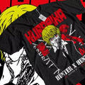 Kurapika T-shirt Hisoka Gon Killua Meruem Illumi HXH Kawaii Anime Shirt All Size Hoodie, Sweatshirt | GrindPrints.com