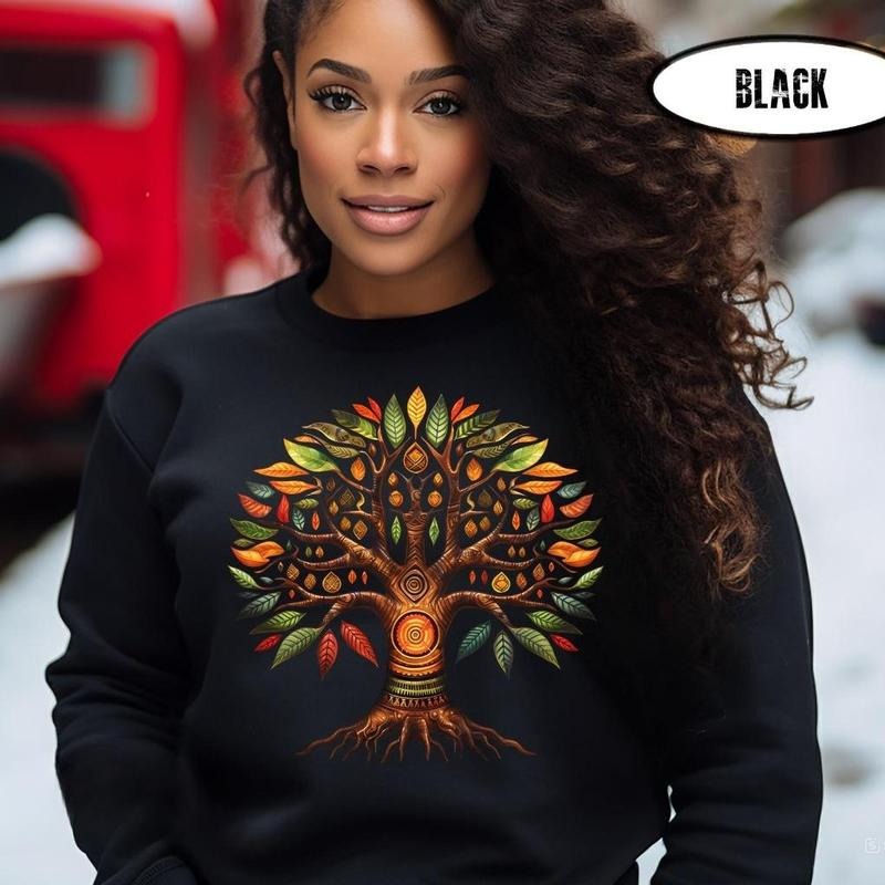 Kwanzaa Tree Life African American Family Matching Kwanzaa Blessing Kinara African Roots Kwanzaa T-Shirts, Hoodie, Sweatshirt