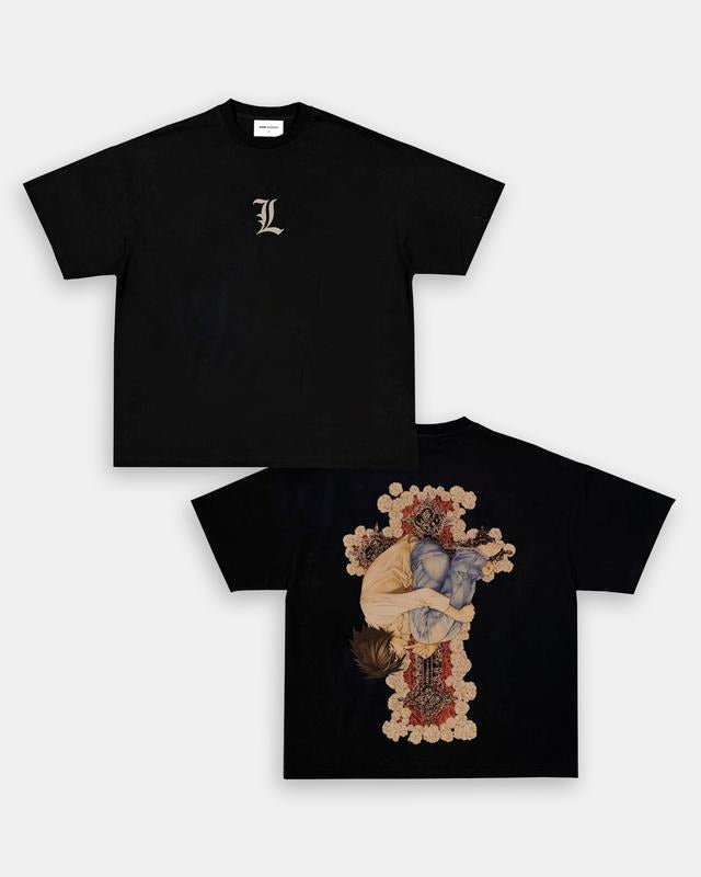 L Death Note Graphic Tee, anime shirt  Vintage Anime, Retro Anime T-shirt Hoodies & Sweatshirts | GrindPrints.com