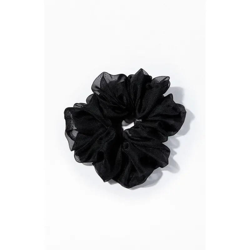 LA Hearts Women's Black Jumbo Chiffon Hair Scrunchie T-Shirts, Hoodie, Sweatshirt | GrindPrints.com