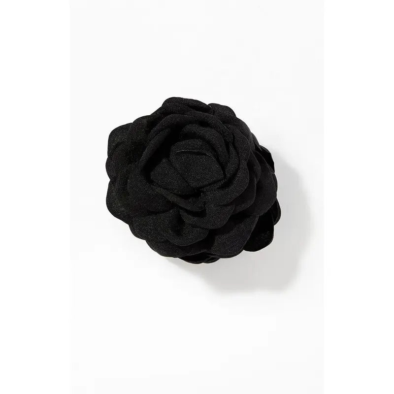 LA Hearts Women's Black Rose Hair Claw Clip T-Shirts, Hoodie, Sweatshirt | GrindPrints.com