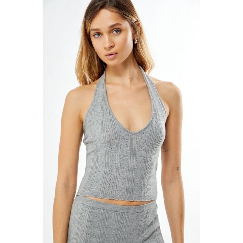 LA Hearts Women's Bow Pointelle Sweater Tank Top T-Shirts, Hoodie, Sweatshirt | GrindPrints.com