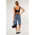 LA Hearts Women's Denim Corset Top T-Shirts, Hoodie, Sweatshirt | GrindPrints.com