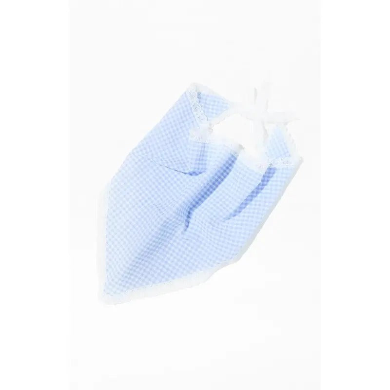 LA Hearts Women's Dolly Gingham Lace Headscarf T-Shirts, Hoodie, Sweatshirt | GrindPrints.com