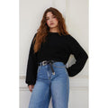LA Hearts Women's Eco Clover Waffle Knit Sweater T-Shirts, Hoodie, Sweatshirt | GrindPrints.com
