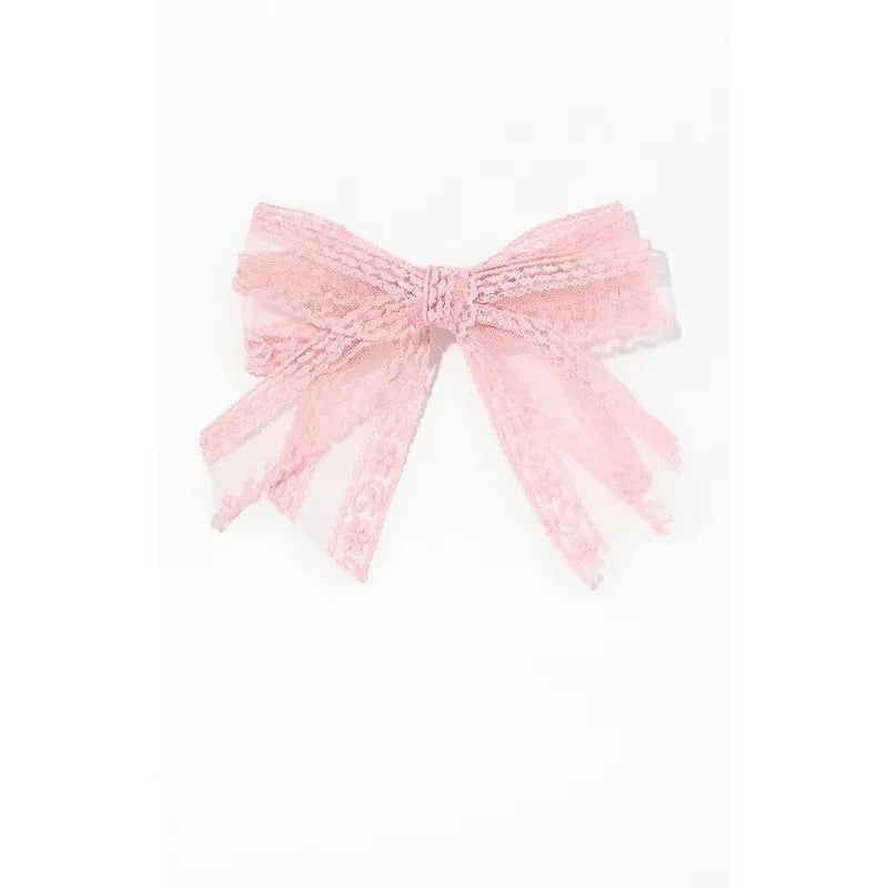LA Hearts Women's Ellie Lace Bow Hair Clip T-Shirts, Hoodie, Sweatshirt | GrindPrints.com