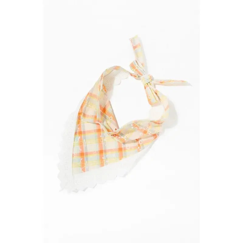 LA Hearts Women's Floral Gingham Headscarf T-Shirts, Hoodie, Sweatshirt | GrindPrints.com