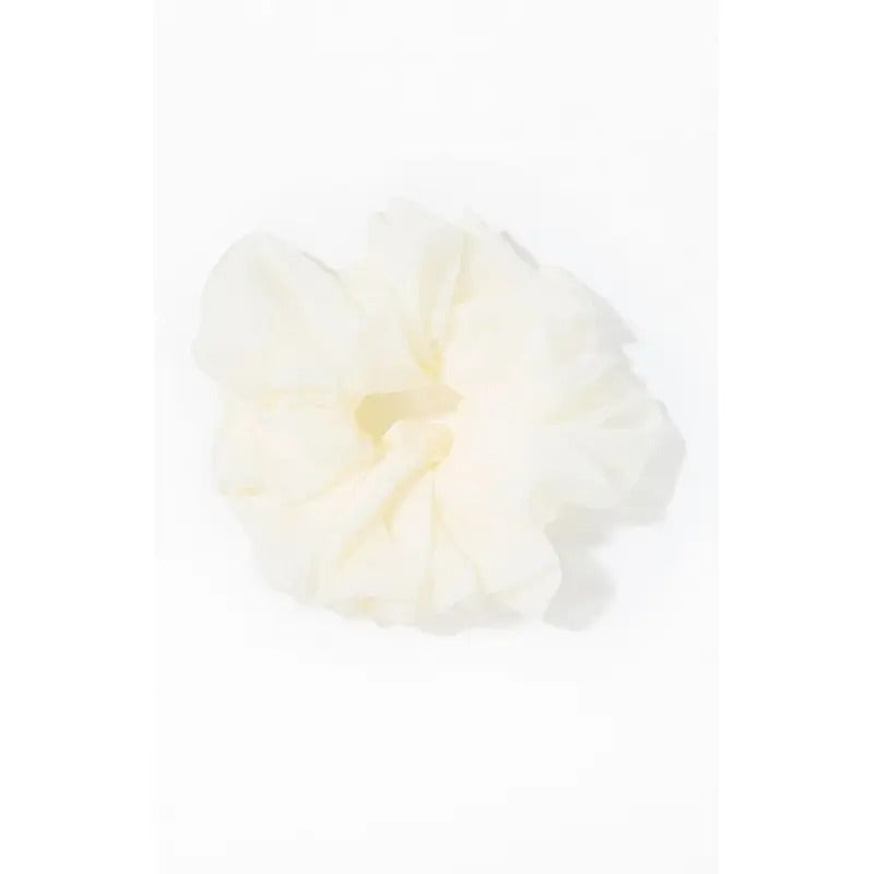 LA Hearts Women's Ivory Jumbo Chiffon Hair Scrunchie T-Shirts, Hoodie, Sweatshirt | GrindPrints.com