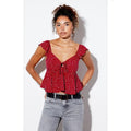 LA Hearts Women's Keyhole Babydoll Top T-Shirts, Hoodie, Sweatshirt | GrindPrints.com