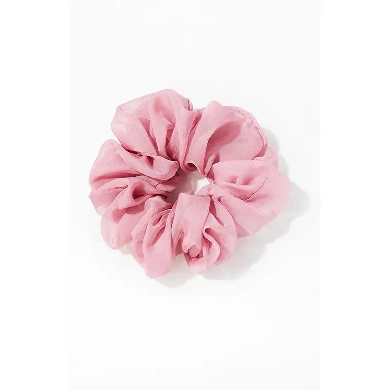 LA Hearts Women's Pink Jumbo Chiffon Hair Scrunchie T-Shirts, Hoodie, Sweatshirt | GrindPrints.com