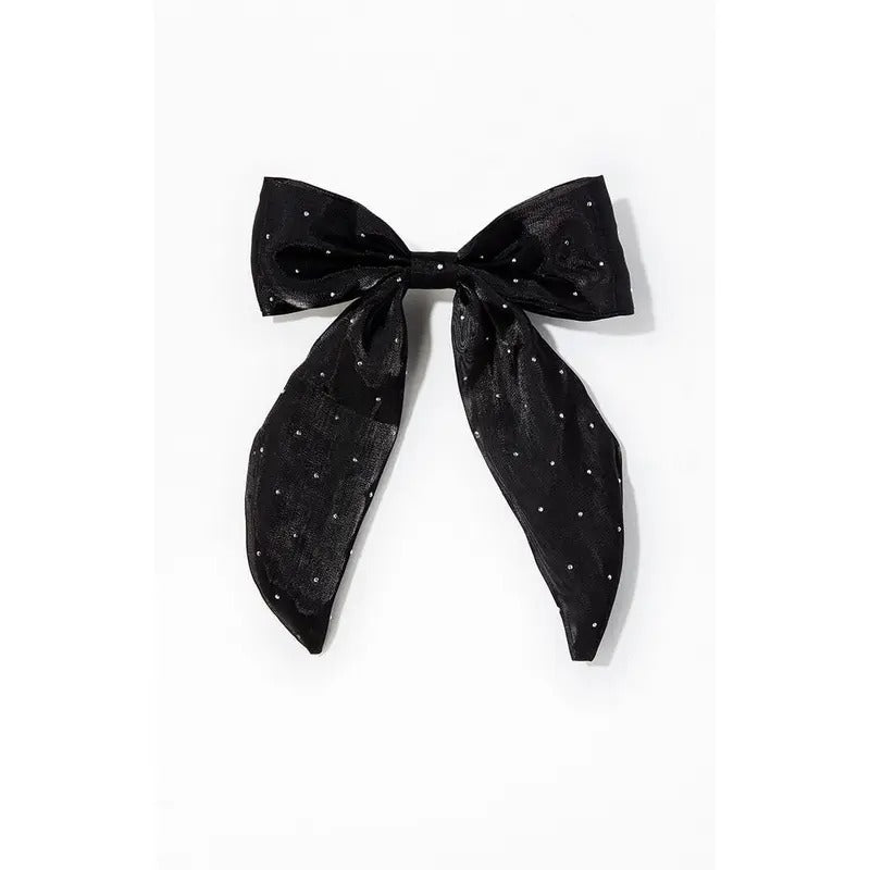 LA Hearts Women's Rhinestone Bow Barrette T-Shirts, Hoodie, Sweatshirt | GrindPrints.com