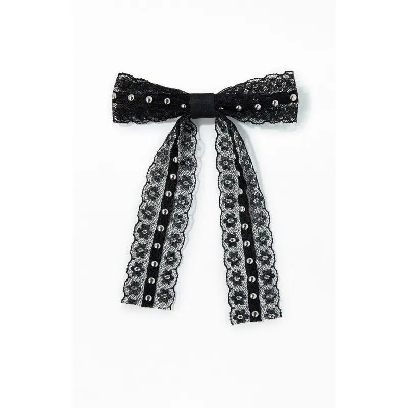LA Hearts Women's Studded Bow Barrette T-Shirts, Hoodie, Sweatshirt | GrindPrints.com